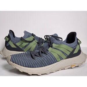 Merrell Trail Shoes Sneakers Mens Sz 14 Blue Green FloatPro Vibram J067321